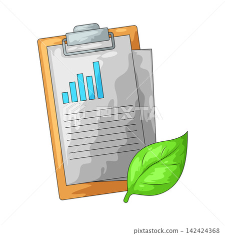 Illustration of Energy Report Illustration of Energy Report 142424368