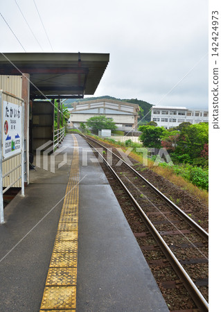 Nagasaki, Matsuura Railway Takaiwa Station Nagasaki, Matsuura Railway Takaiwa Station 142424973