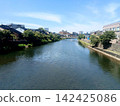 城鎮景觀中的河流 142425086