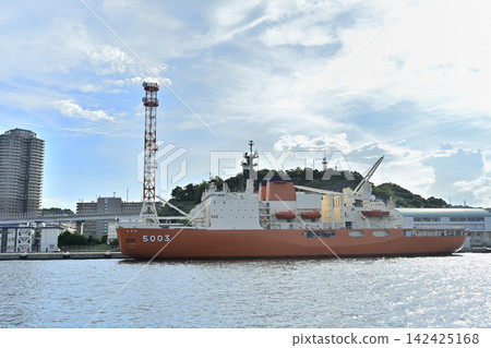 Scenery from a sightseeing boat on a tour of Yokosuka naval port. Scenery from a sightseeing boat on a tour of Yokosuka naval port. 142425168