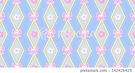 Harlequin seamless pattern and pink baby diamond with check background flower. Argyle bow repeat and checkered girly birthday with sweater simple premium. Boy texture cute and backdrop circus. Harlequin seamless pattern and pink baby diamond with check background flower. Argyle bow repeat and checkered girly birthday with sweater simple premium. Boy texture cute and backdrop circus. 142426429