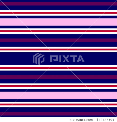 Striped pattern, navy blue and white Striped pattern, navy blue and white 142427394