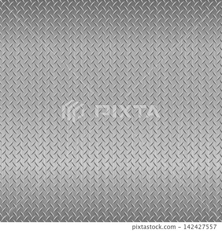 Silver diamond plate metal texture with repeating raised pattern, industrial steel surface background for construction, flooring, architecture, design and graphic projects Silver diamond plate metal texture with repeating raised pattern, industrial steel surface background for construction, flooring, architecture, design and graphic projects 142427557