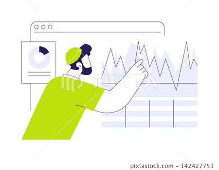 Learn to invest isolated cartoon vector illustrations. Learn to invest isolated cartoon vector illustrations. 142427751