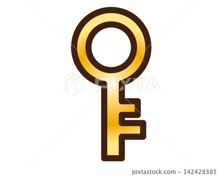 Key icon illustration material 2 Key icon illustration material 2 142428385