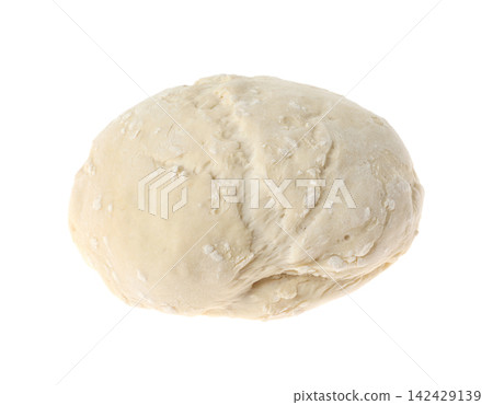 Tasty dough for pastries isolated on white Tasty dough for pastries isolated on white 142429139