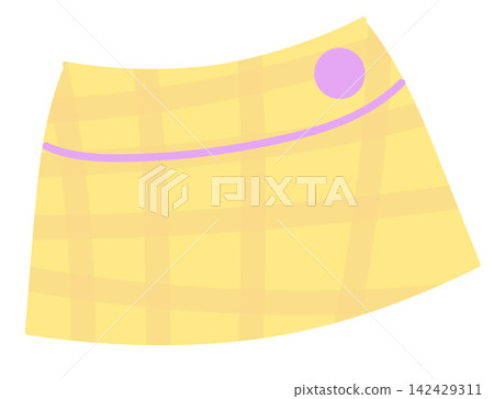 Illustration of Y2K yellow short skirt for outfit of the day content, fashion, accessories, costume, online shopping, market, department store, street stalls, sticker, girl power, women, summer vibes Illustration of Y2K yellow short skirt for outfit of the day content, fashion, accessories, costume, online shopping, market, department store, street stalls, sticker, girl power, women, summer vibes 142429311