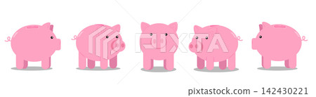 Piggy bank different angles Piggy bank different angles 142430221