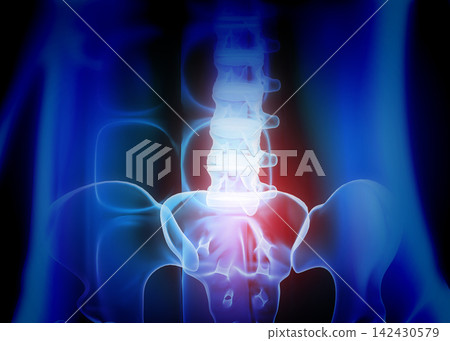 Human hip bone or pelvic pain Human hip bone or pelvic pain 142430579