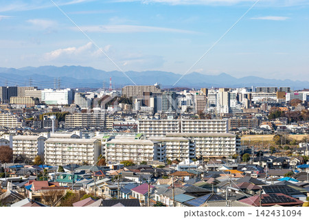 【東京】郊區住宅區的景色 【東京】郊區住宅區的景色 142431094