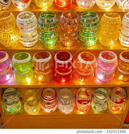 Candle Holders Mosaic Glass Candle Holders Mosaic Glass 142431846
