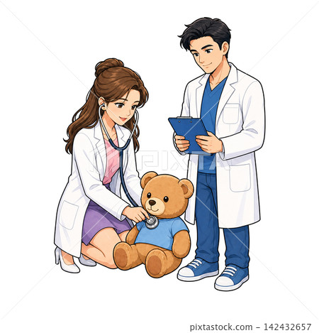 小學生最嚮往的職業:醫生 小學生最嚮往的職業:醫生 142432657