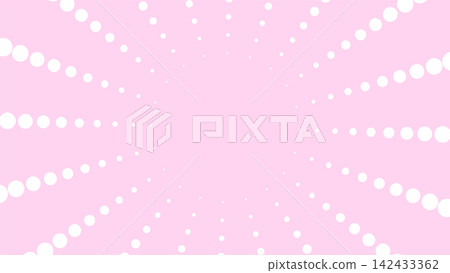 Pink dot radial background with converging lines Pink dot radial background with converging lines 142433362