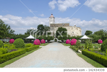 Renaissance palace Schallaburg with tiltyard Renaissance palace Schallaburg with tiltyard 142434339