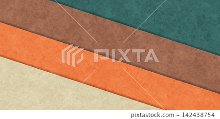 A minimalist abstract background with diagonal, colorful layers. A minimalist abstract background with diagonal, colorful layers. 142438754