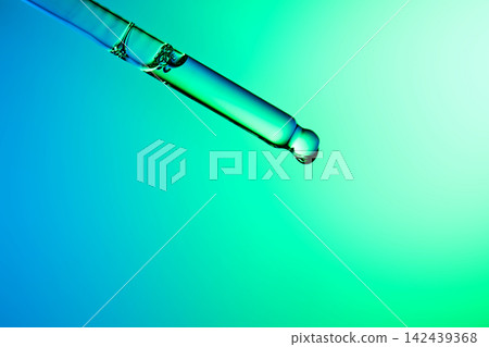 Pipette dripping peptide serum for biotech skincare science Pipette dripping peptide serum for biotech skincare science 142439368