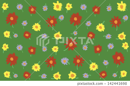 花卉圖案背景材料 花卉圖案背景材料 142441698