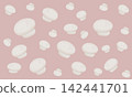 蘑菇圖案背景材料 142441701