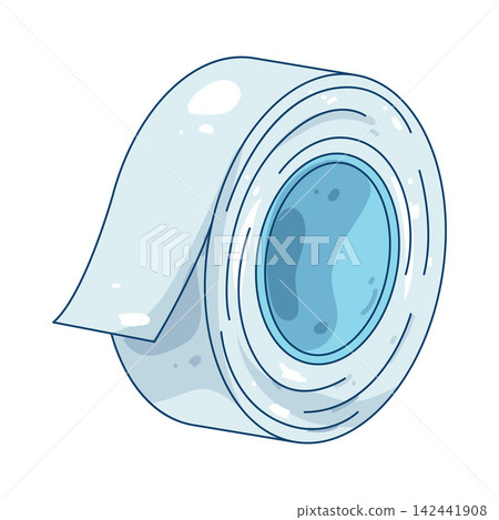 Illustration of tape Illustration of tape 142441908