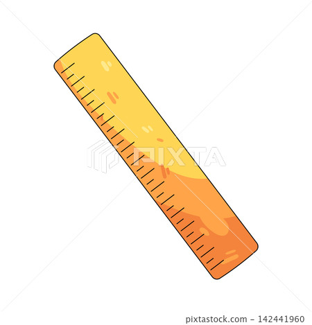 Illustration of ruler Illustration of ruler 142441960