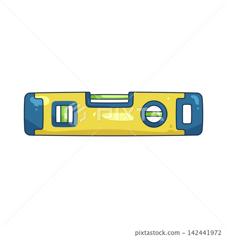 Illustration of spirit level Illustration of spirit level 142441972