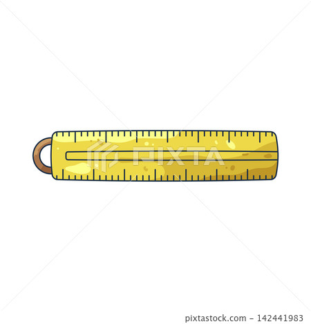 Illustration of ruler 142441983