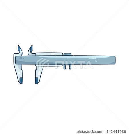 Illustration of caliper Illustration of caliper 142441986