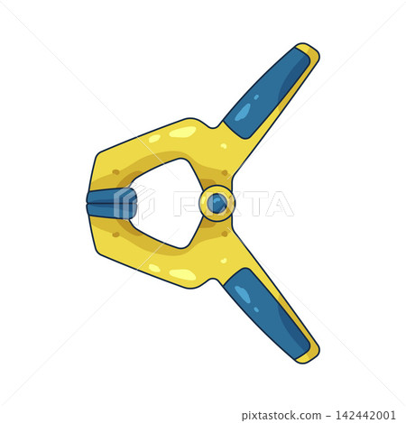 Illustration of spring clamp Illustration of spring clamp 142442001
