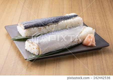 Mackerel sushi, 1 roll x 2 Mackerel sushi, 1 roll x 2 142442536