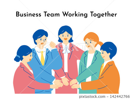 People who work as a team People who work as a team 142442766