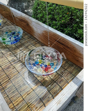 清涼的水,夏日的水滴 清涼的水,夏日的水滴 142442822