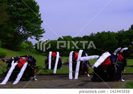Performing Kagura at the Kagura Country Festival Performing Kagura at the Kagura Country Festival 142443856