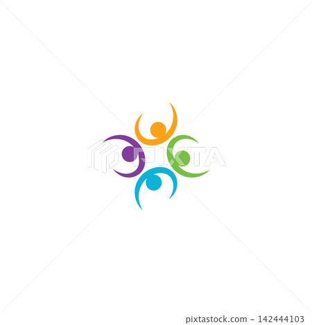 group people vector illustration icon group people vector illustration icon 142444103