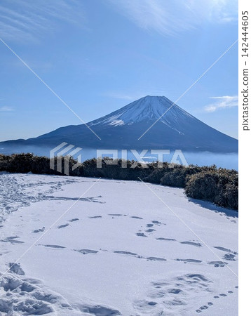 Mt. Fuji from the top of Mt. Ryugatake Mt. Fuji from the top of Mt. Ryugatake 142444605