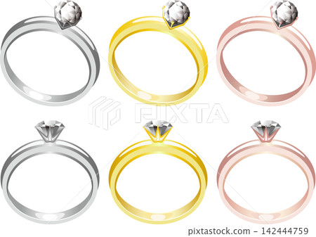 Diamond ring set Diamond ring set 142444759