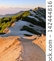 The ridgeline from the summit of Mt. Tsubakuro 142444816