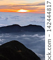 Sunrise on a mountaintop 142444817