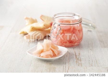 甜醋醃嫩薑的圖片 甜醋醃嫩薑的圖片 142445186