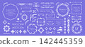 A frame design set inspired by Halloween. 142445359