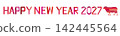 HAPPY NEW YEAR - 2027 New Year's card materials 142445564