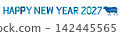 HAPPY NEW YEAR - 2027 New Year's card materials 142445565