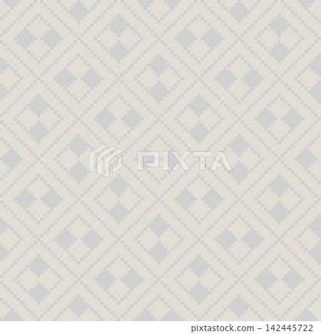Neutral Colour Argyle fair isle seamless pattern design for knitwear, fashion textile, graphics Neutral Colour Argyle fair isle seamless pattern design for knitwear, fashion textile, graphics 142445722