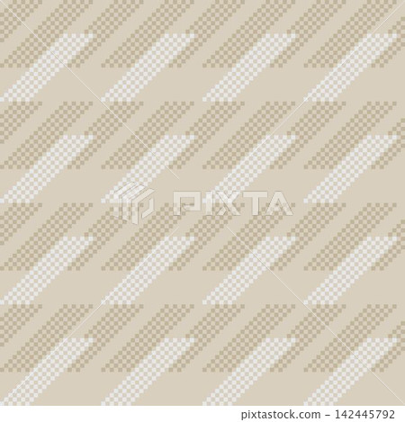 Neutral Colour Textured fair isle seamless pattern design for knitwear, fashion textile, graphics Neutral Colour Textured fair isle seamless pattern design for knitwear, fashion textile, graphics 142445792