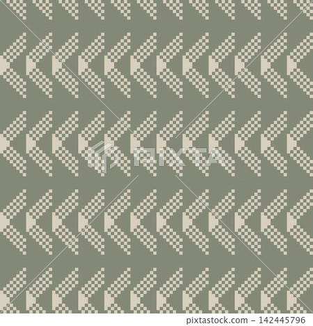 Neutral Colour Textured fair isle seamless pattern design for knitwear, fashion textile, graphics Neutral Colour Textured fair isle seamless pattern design for knitwear, fashion textile, graphics 142445796
