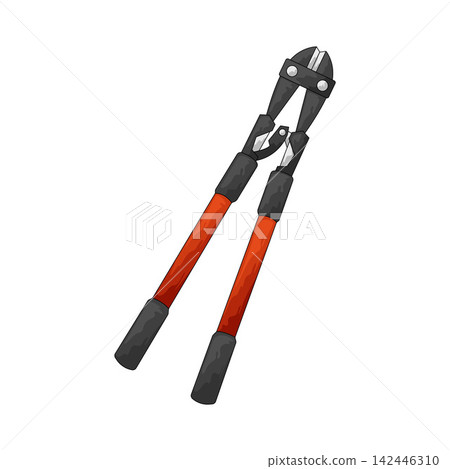 Illustration of Bolt Cutter 142446310