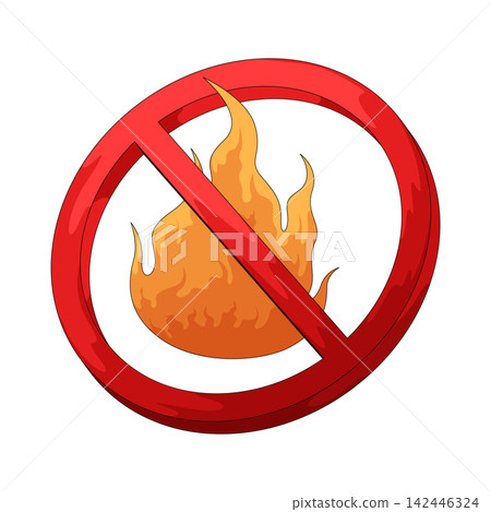Illustration of No Fire Illustration of No Fire 142446324