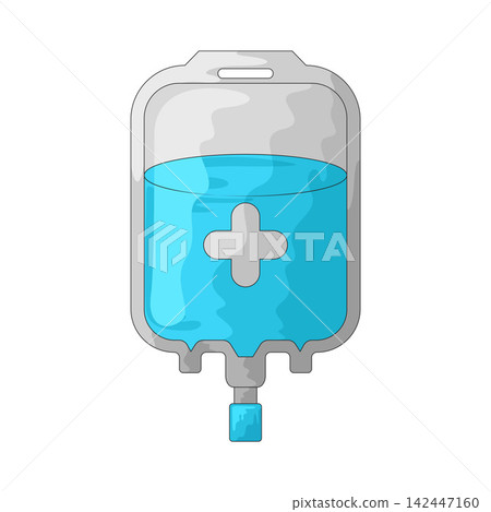 Illustration of IV Drip Illustration of IV Drip 142447160