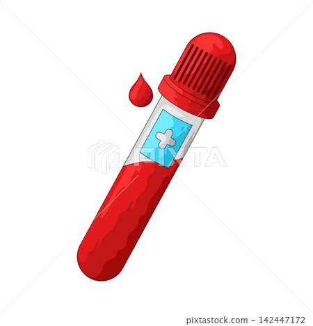 Illustration of Blood Test Illustration of Blood Test 142447172