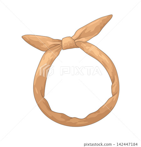Illustration of Hairband Illustration of Hairband 142447184