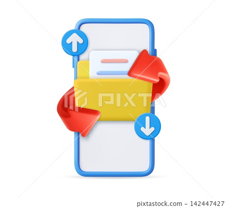 Mobile File Transfer and Folder Synchronization Concept Mobile File Transfer and Folder Synchronization Concept 142447427